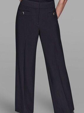 Karl Lagerfield Paris Suit Collection-Women’s Wide Leg Pants